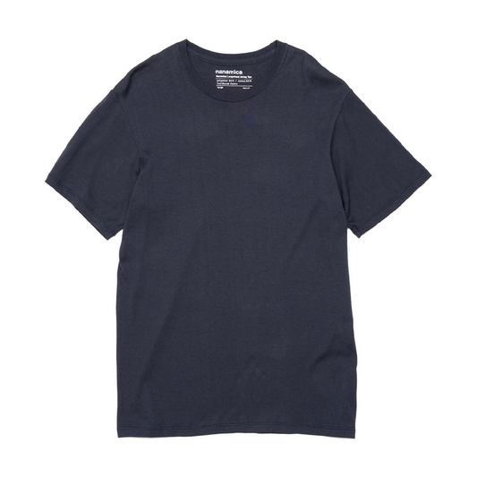 nanamica Loopwheel Coolmax Jersey T-Shirt Navy