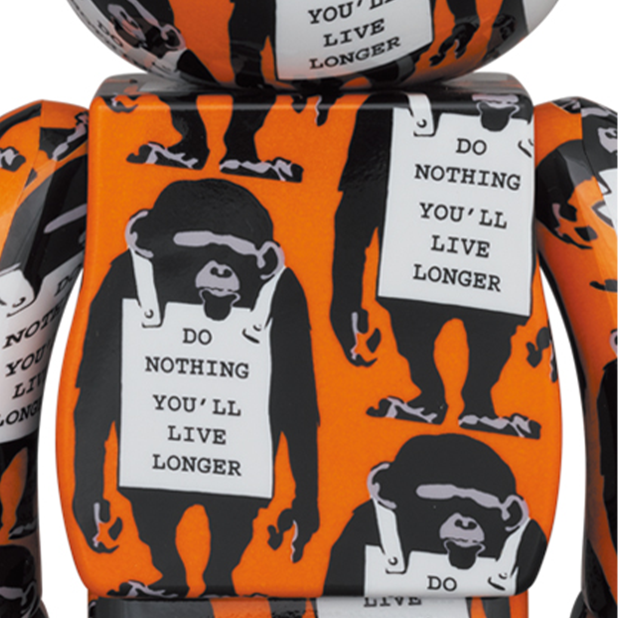 Medicom Toy Be@rbrick Brandalisim Monkey Sign 1000% – Laced