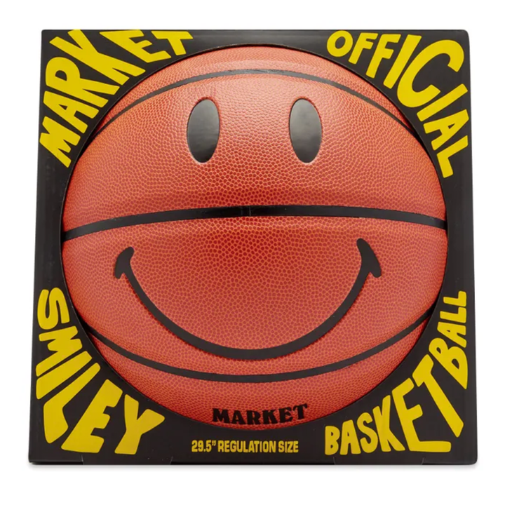 Market Smiley Natural Basketball