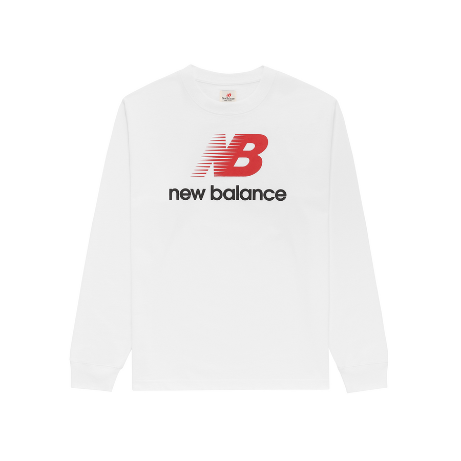 New Balance Made In USA Heritage L/S White MT23549WT