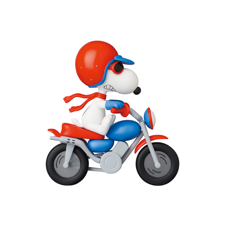 Medicom Toy UDF Peanuts 13 Motocross Snoopy