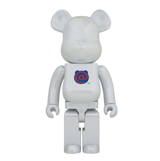 Medicom Toy Be@rbrick 1st Model White Chrome 1000%