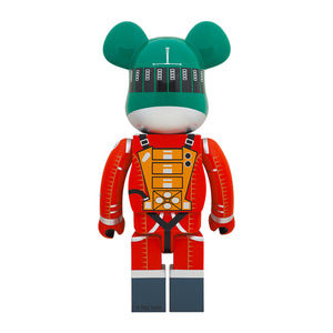 Medicom Toy Be@rbrick Space Suit Green Helmet/Orange Suit 1000%
