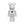 Medicom Toy Be@rbrick 1st Model White Chrome 400%