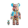 Medicom Toy BE@RBRICK Basquiat V6 400%+100%
