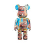 Medicom Toy BE@RBRICK Basquiat V6 400%+100%