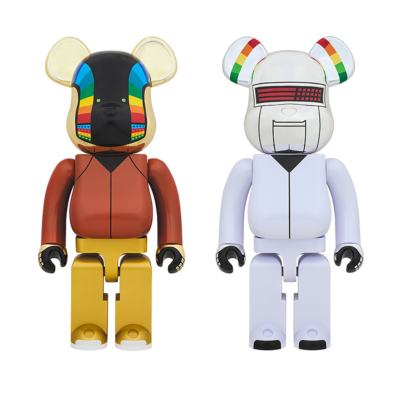 Medicom Toy BE@RBRICK 1000% Daft Punk Discovery Ver. Set