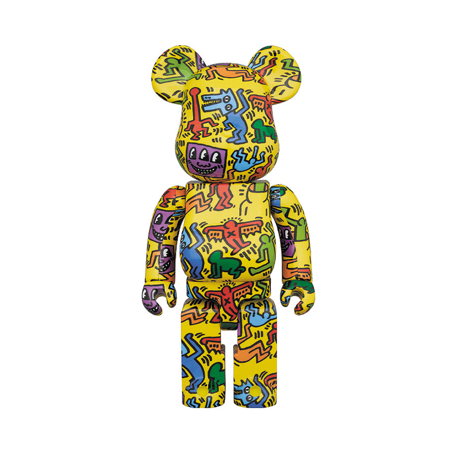 Medicom Toy BE@RBRICK Keith Haring V5 400% + 100%