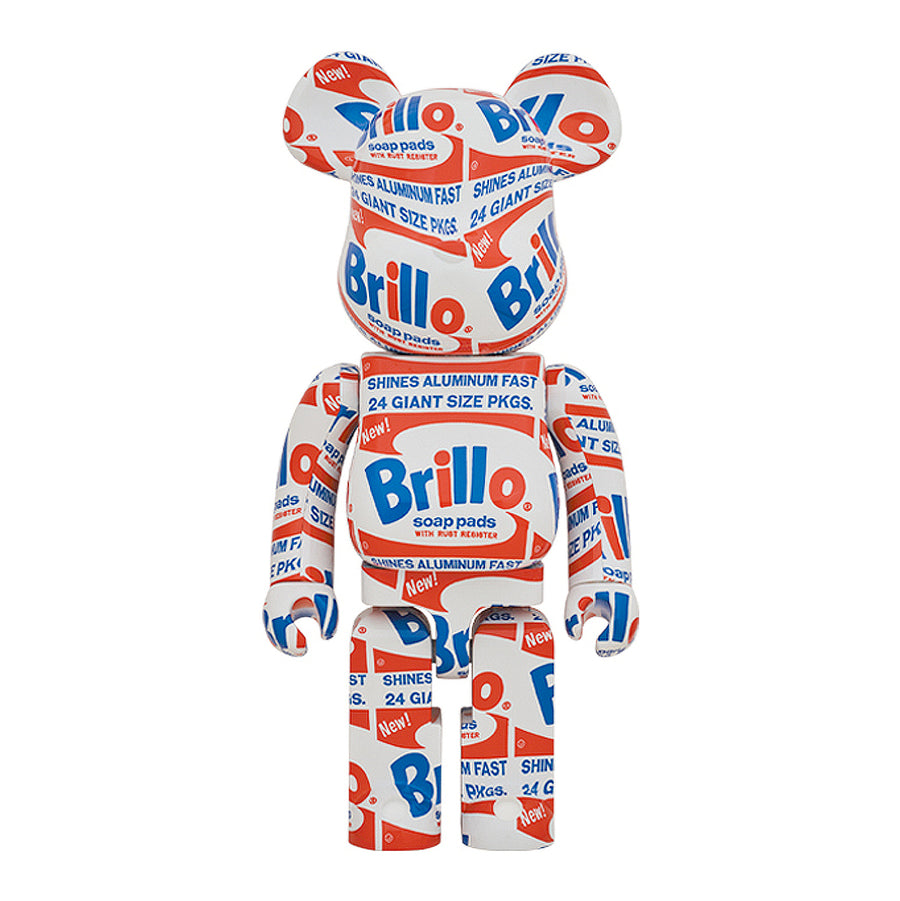 Medicom Toy Be@rbrick Andy Warhol Brillo 1000%