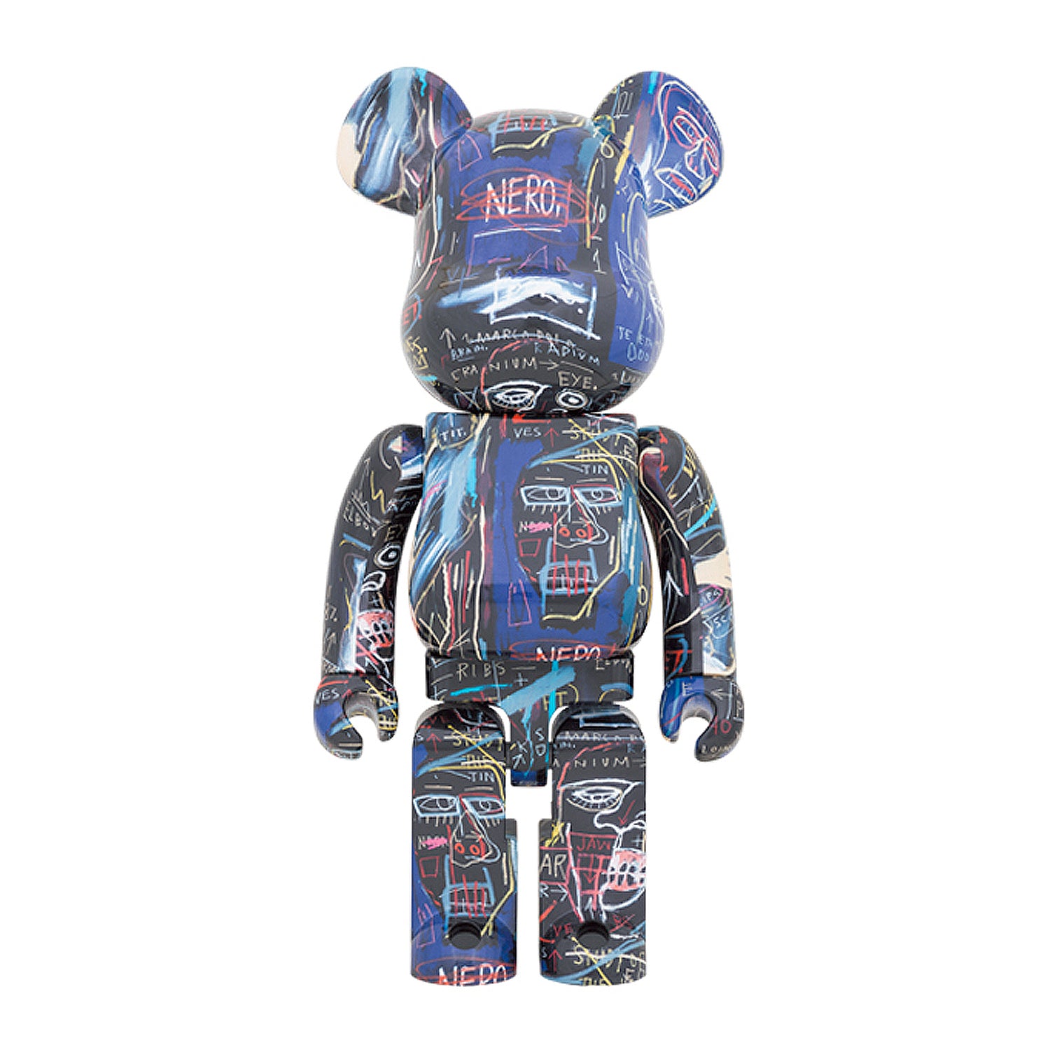 Medicom Toy Be@rbrick Jean-Michel Basquiat #7 1000%