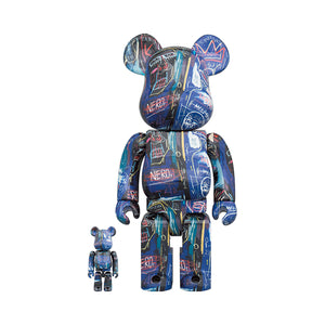 Medicom Toy Be@rbrick Jean-Michel Basquiat #7 400% + 100%