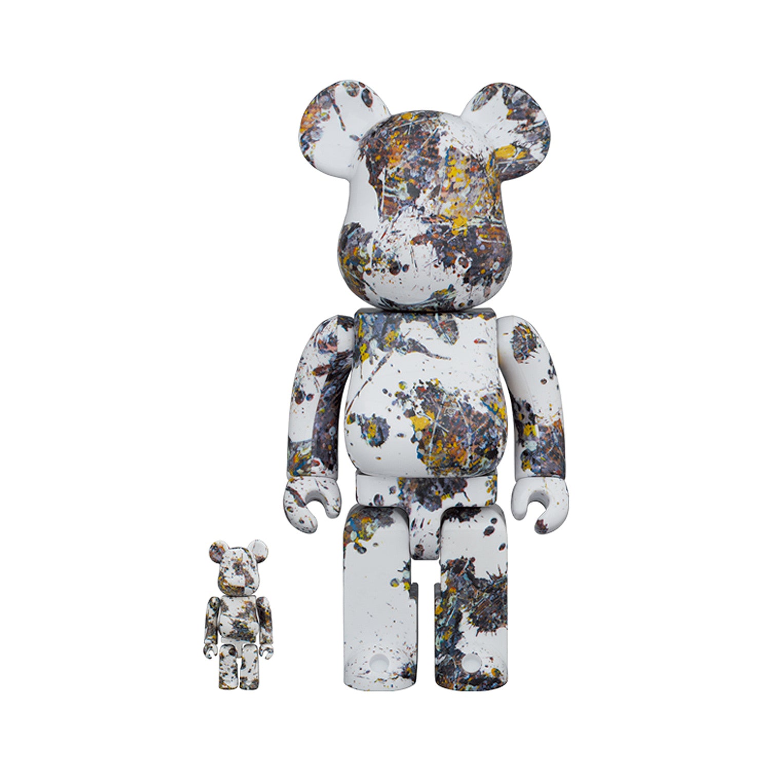 Medicom Toy Be@rbrick Jackson Pollock Splash 400% + 100%