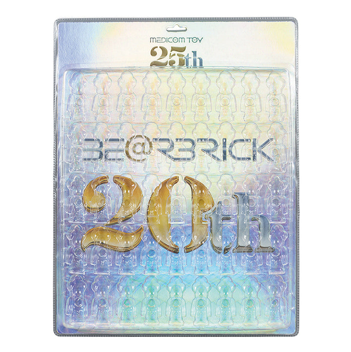 Medicom Toy 20th Anniversary BE@RBRICK 100% Blister Display Board