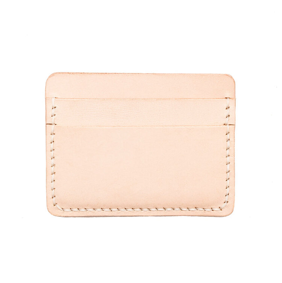 Mister Green Leather Card Case Natural