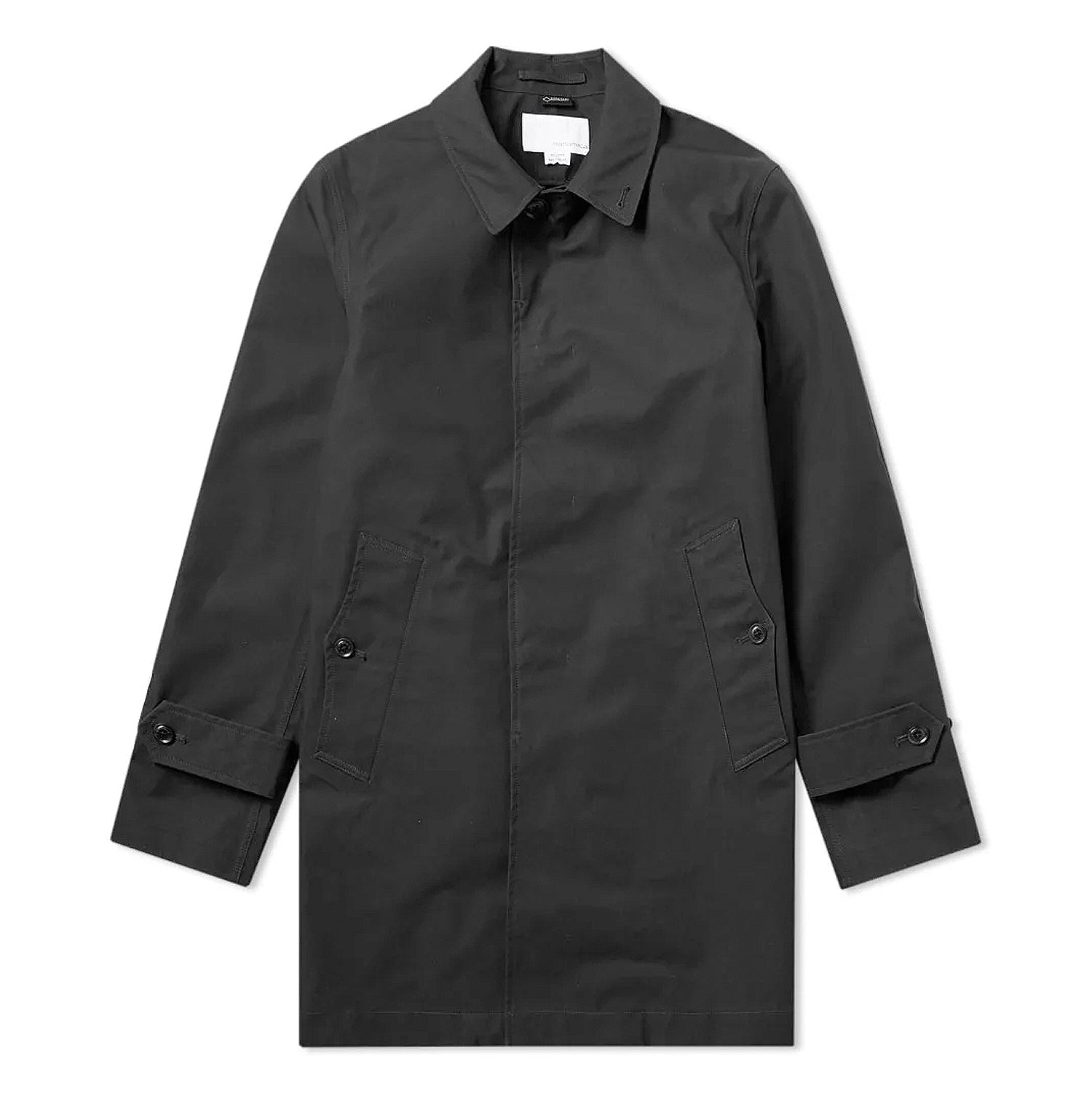 nanamica Gore-Tex Soutien Collar Coat Black – Laced