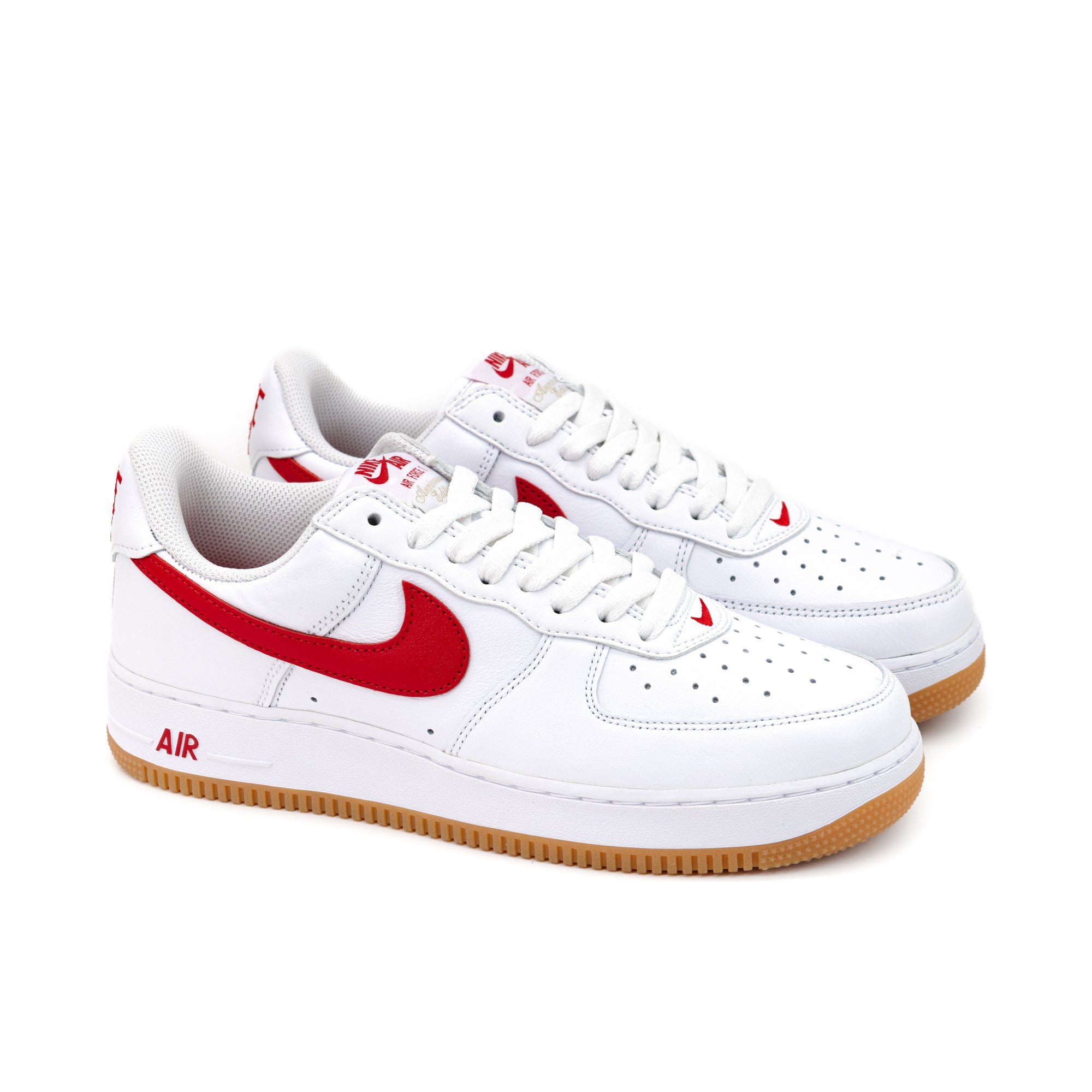 Nike air force 1 red tick mens Clearance
