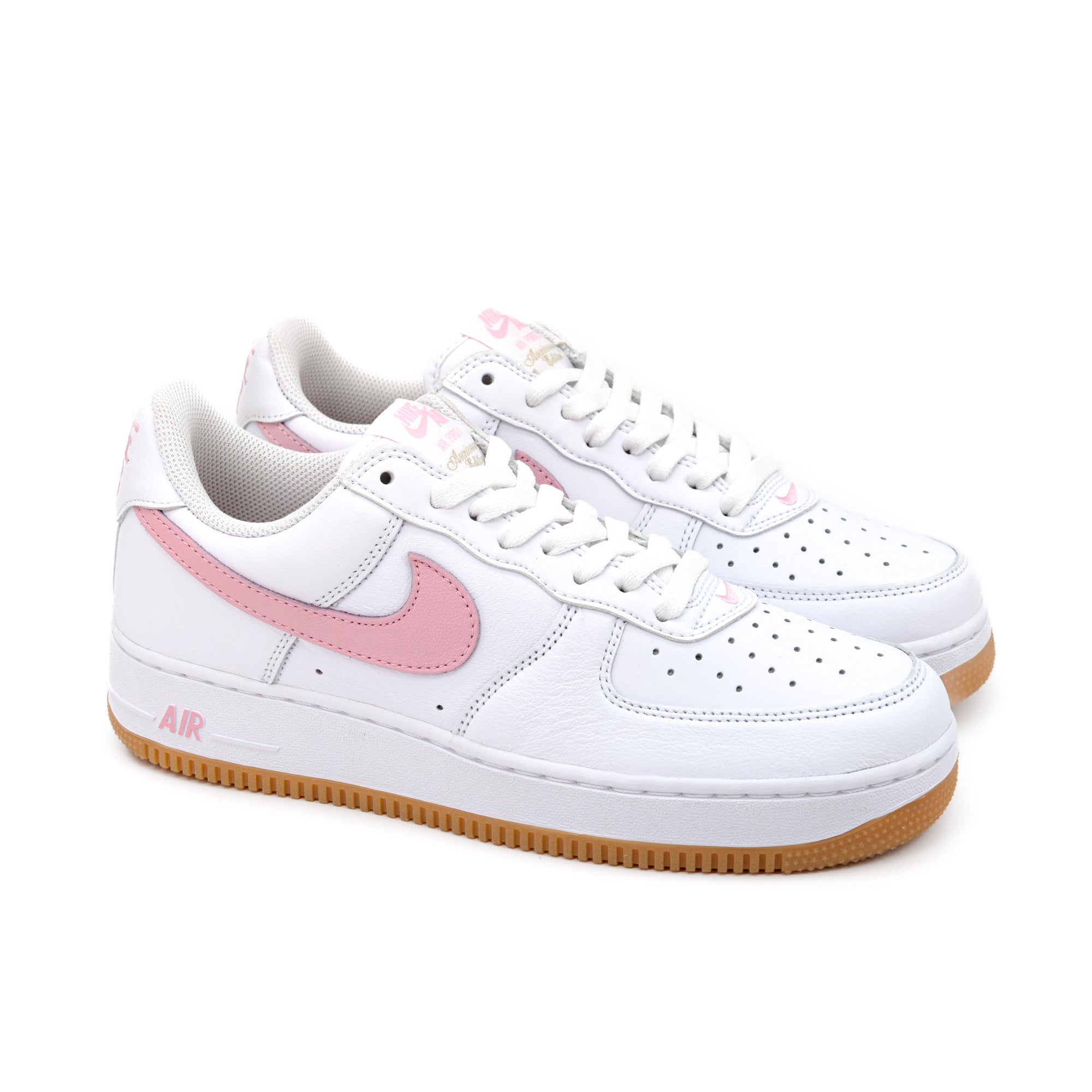 Nike air force 1 womens pink tick Clearance