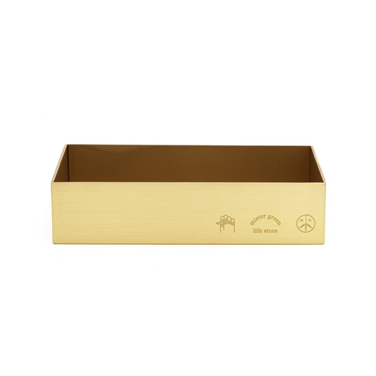 Mister Green Heavy Brass Open Box Tray