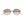 Monokel Eyewear Rio Gold w/ Gradient Brown Lens