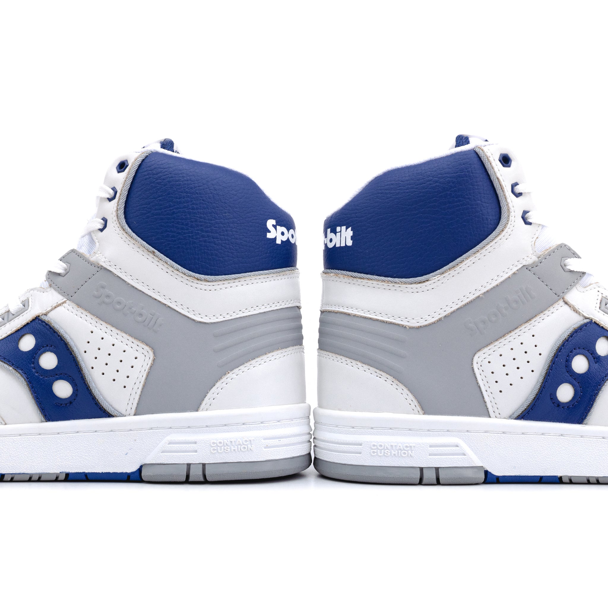 Spot-bilt by Saucony Sonic High S70748-1 White/Royal – Laced