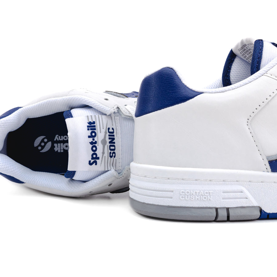 Spot-bilt by Saucony Sonic Low S70749-1 White/Royal