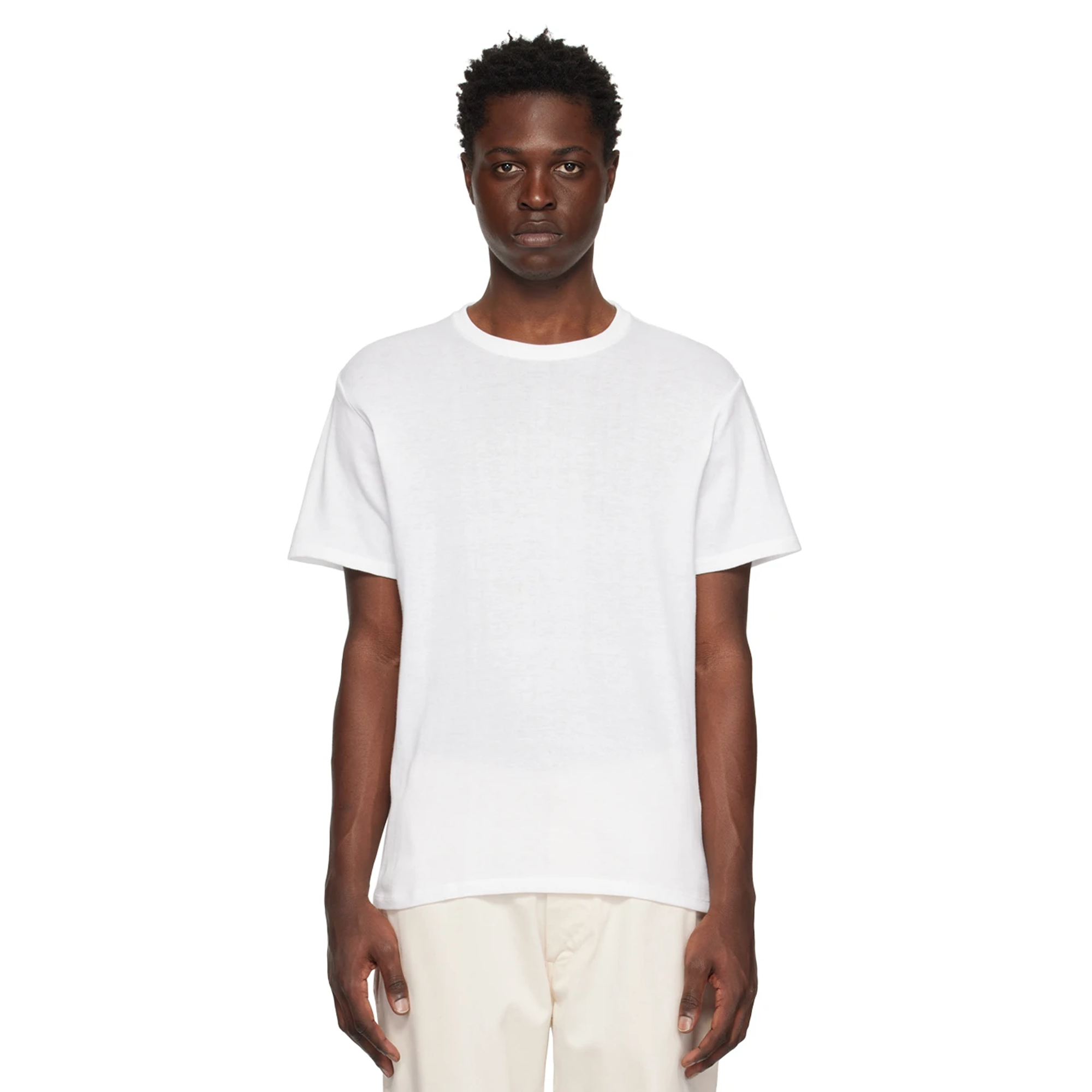 nanamica Loopwheel Coolmax Jersey T-Shirt White