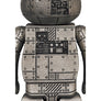 Medicom Toy Be@rbrick Royal Selangor Steampunk Iron 400%