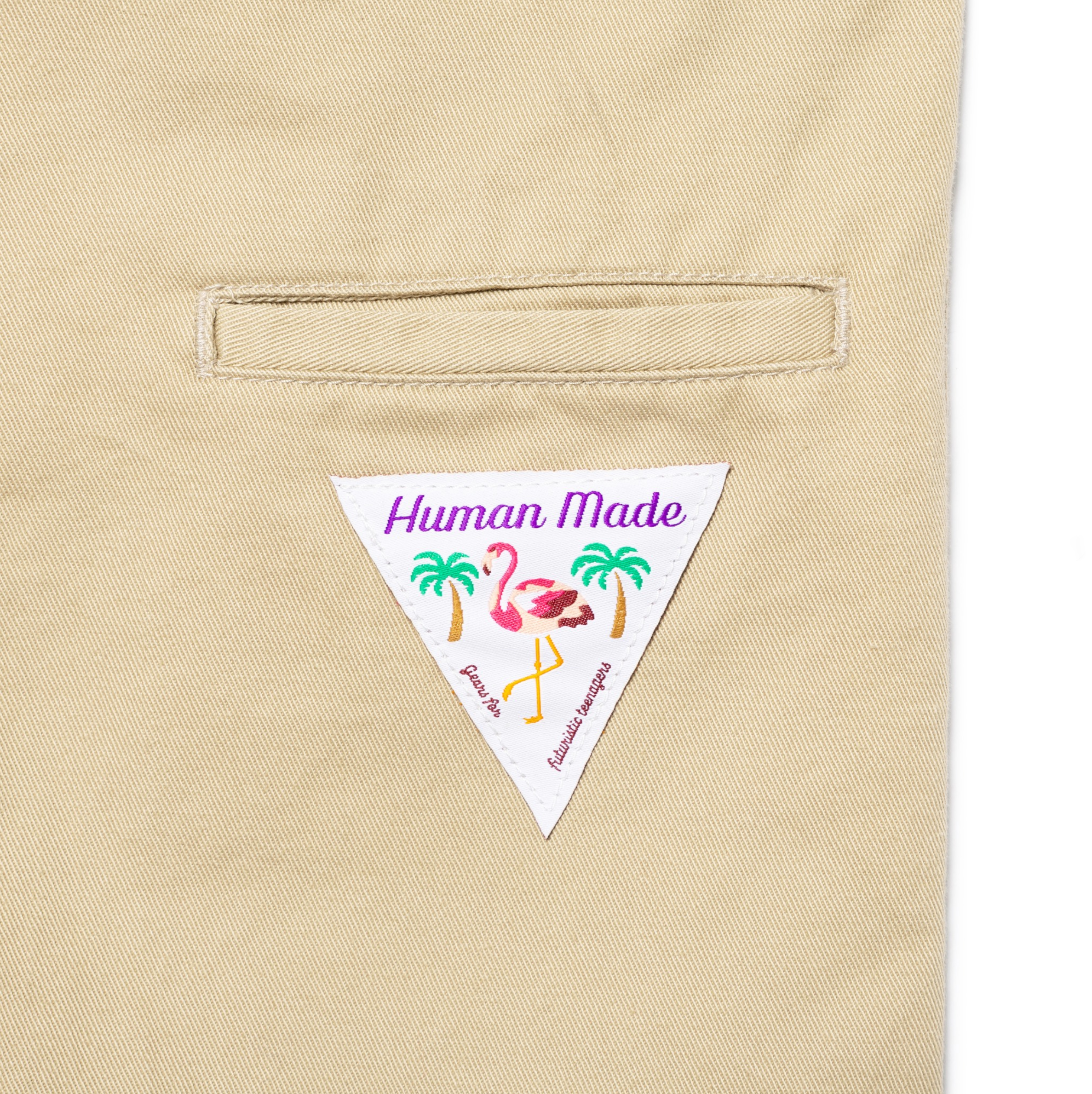 Human Made Skater Chino Pants Beige HM25PT014