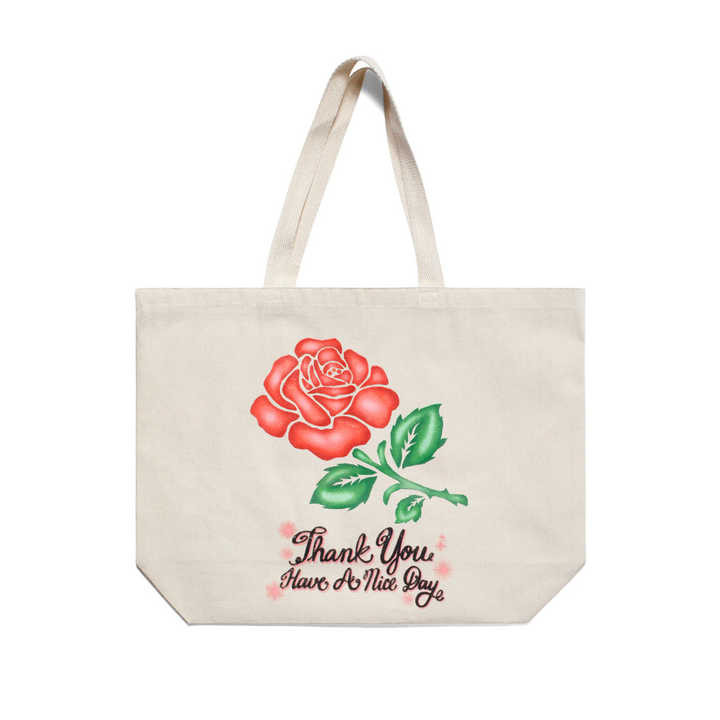 Market Thank You Rose Tote Bag