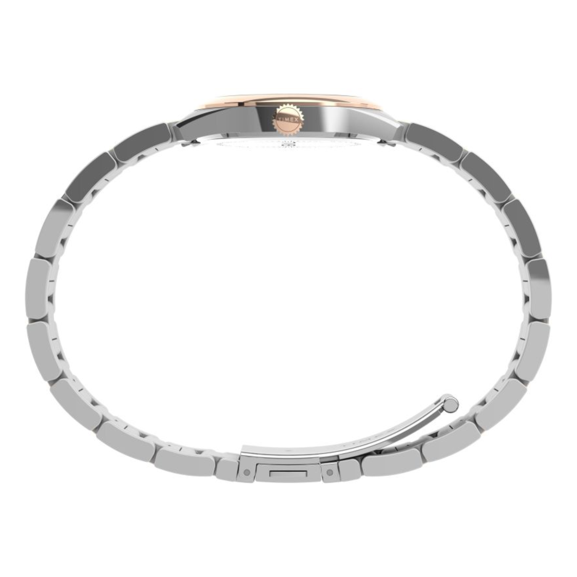 Timex Highview 3-Hand Stainless Steel Watch Rose Gold/Silver