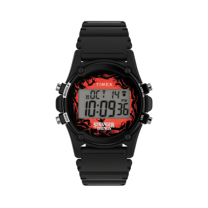 Timex Atlantis x Stranger Things 40mm Resin Strap Watch TW2V51000YB