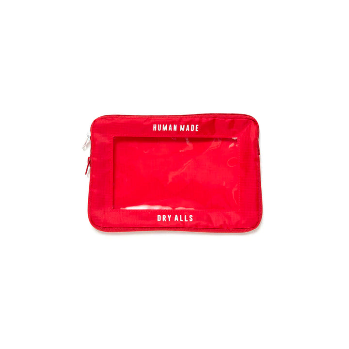 Buy Human Made Leather Card Case 'Red' - HM25GD060 RED