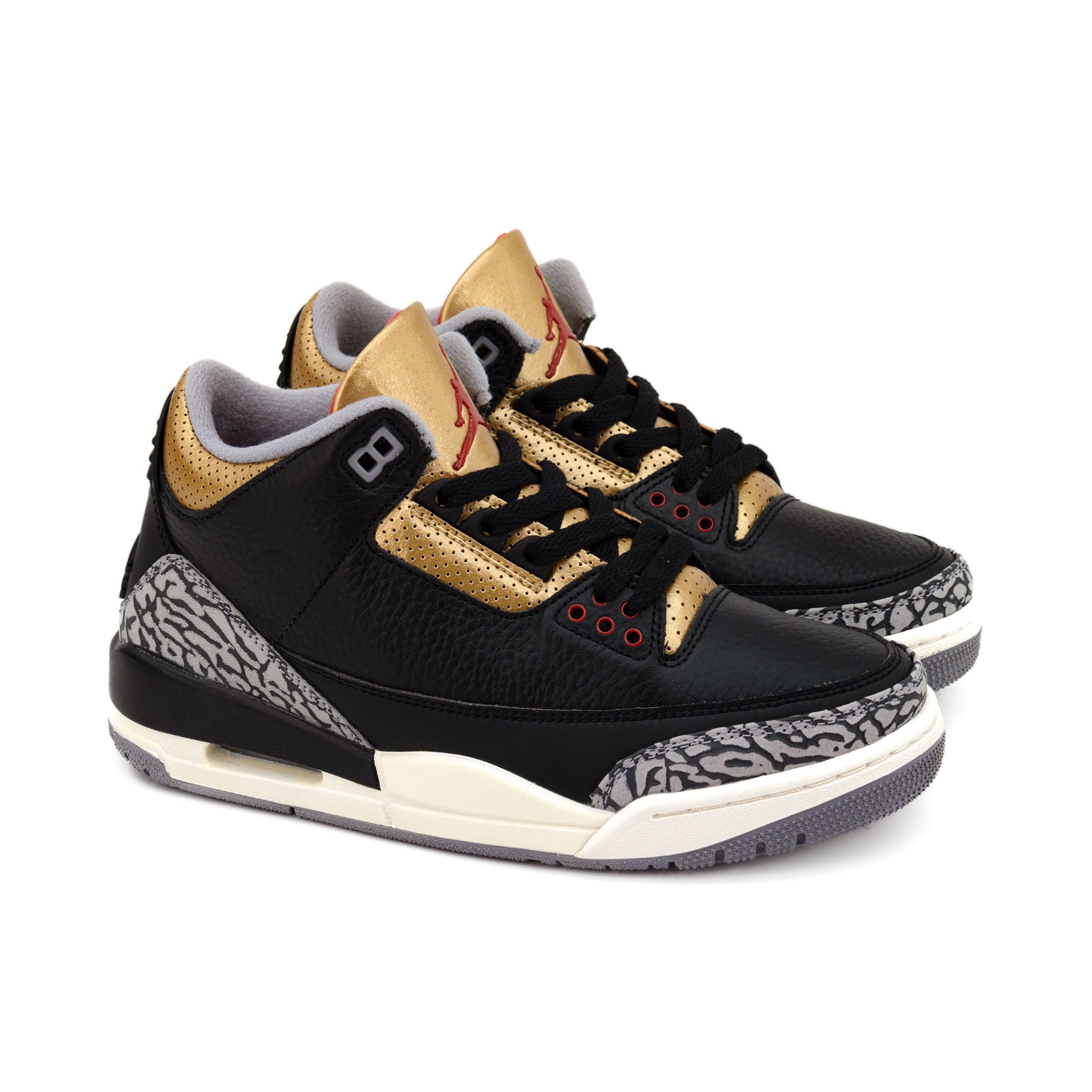 Nike air jordan gold black Clearance