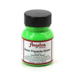 Angelus Paint 1 Ounce Neon Popsicle Green