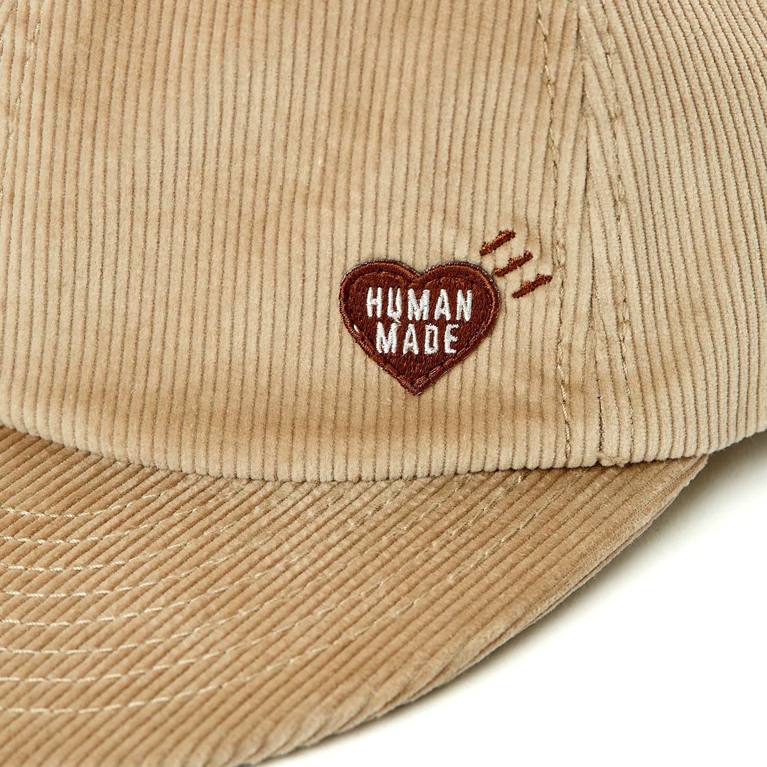 Human Made 6 Panel Corduroy Cap Beige HM24GD019 – Laced