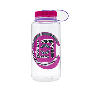 Clot Shadow Logo Nalgene Water Bottle Pink